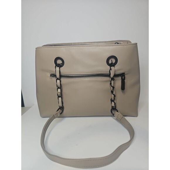 Darcy Marks London Handbag Purse Quilted Light Brown - Picture 3 of 6